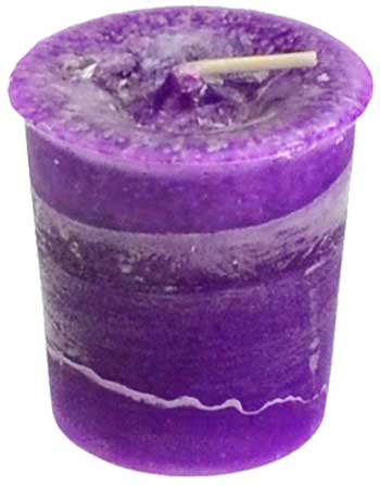 Crown Chakra votive candle