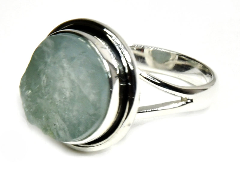 Size 7 Aquamarine ring