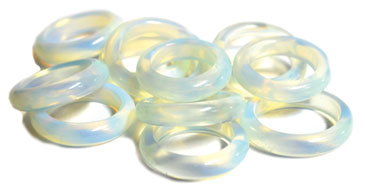 (set of 25) Opalite (size 6-10) rings 1/1/27