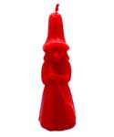 6"-7" Red Witch candle