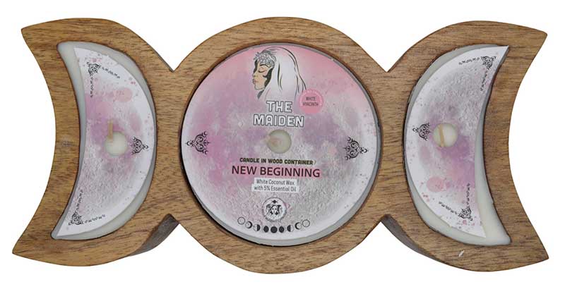 60 hr Mother Love & Abundance triple moon candle