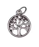 3/4" Tree of Life amulet