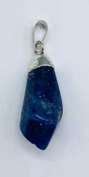 Sodalite diamond Shaped Pendant