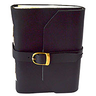 Black w/ buckle 4 1/2" x 6 1/2" - 240 pages - Unlined