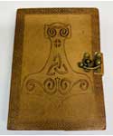 5" x 7" Thor Hammer Embossed leather w/ latch