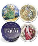 Circle of Life tarot (round) by Maria Distefano