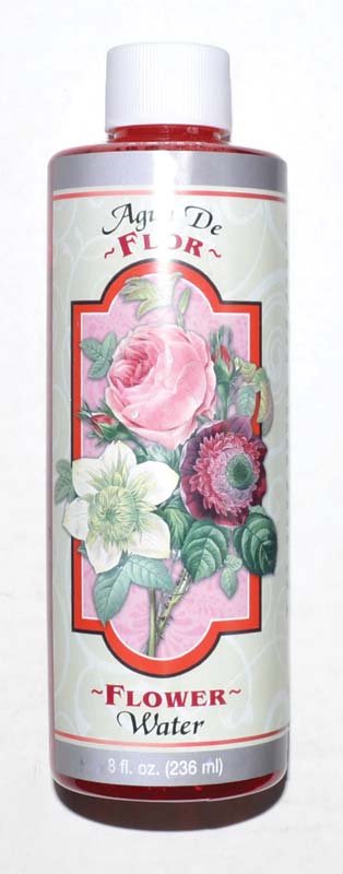 8oz Flower Water (Aqua de Flores) wash