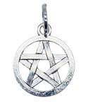 5/8" Pentagram amulet