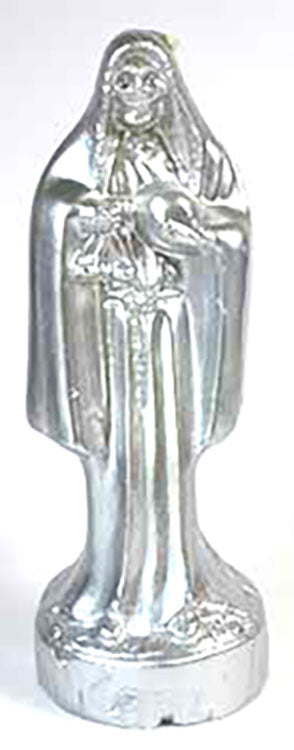 10" Silver Holy Death candle    Expected on : 4/4/2025