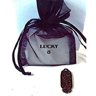 1/2" Lucky Clover amulet