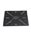 8"x12" Triple Moon Pentagram pendulum mat (slight imperfection)