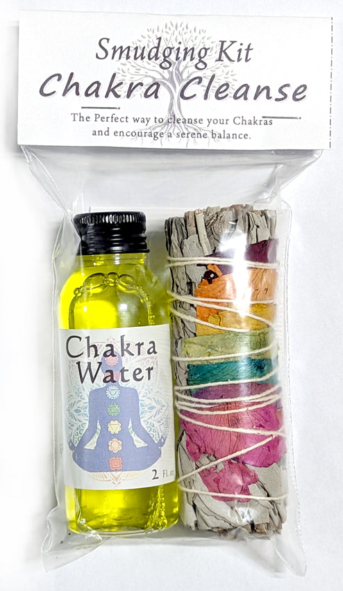 Chakra Cleansing smudge kit