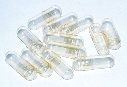 0 Capsules/50 Pkg 500 mg capacity per capsule (empty)